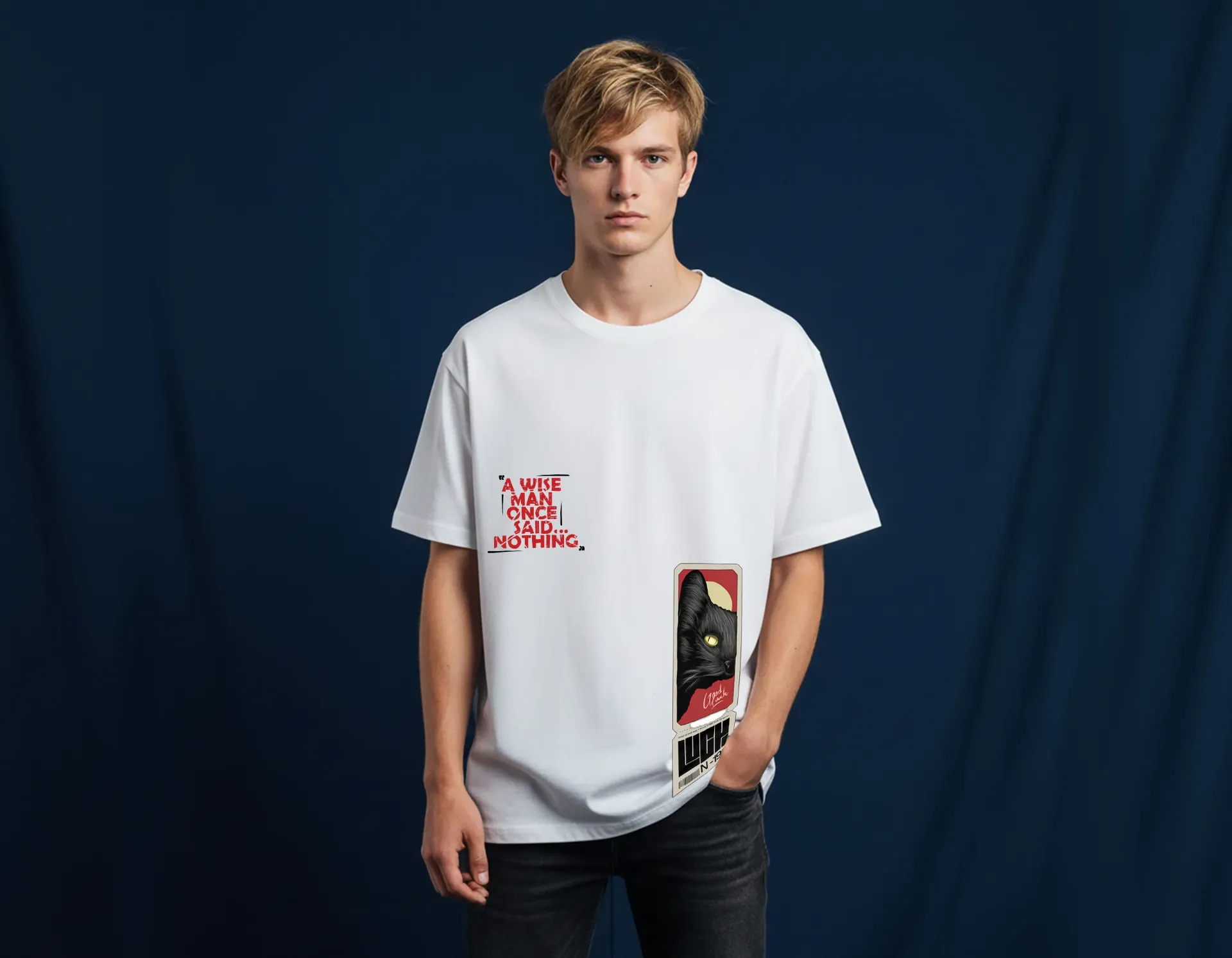 MONEY MAKER DROP SHOULDER TEE