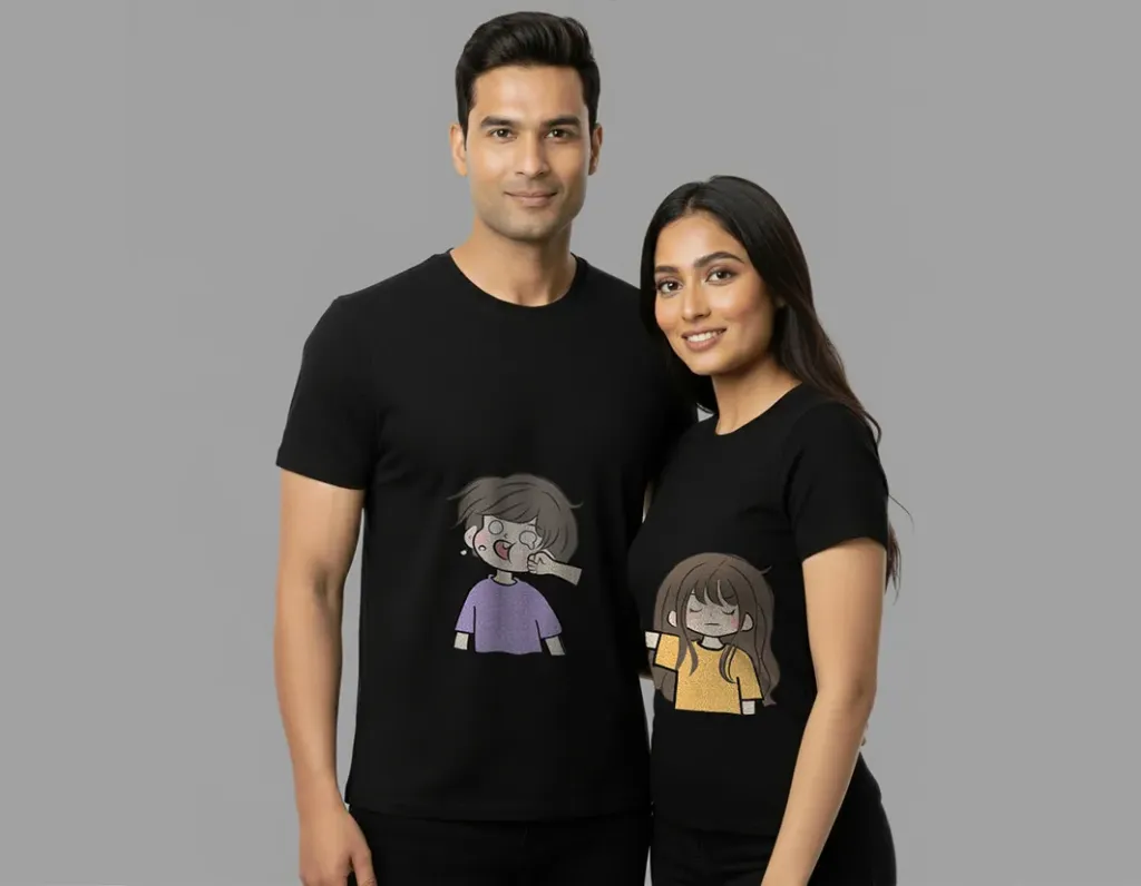 LOVE PUNCH TEE (Black, S, S)